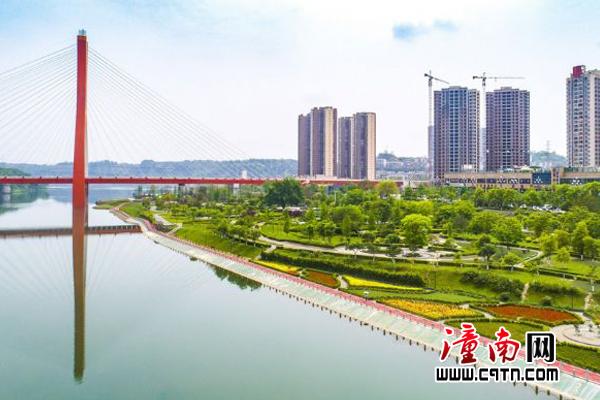潼南涪江国家湿地公园.